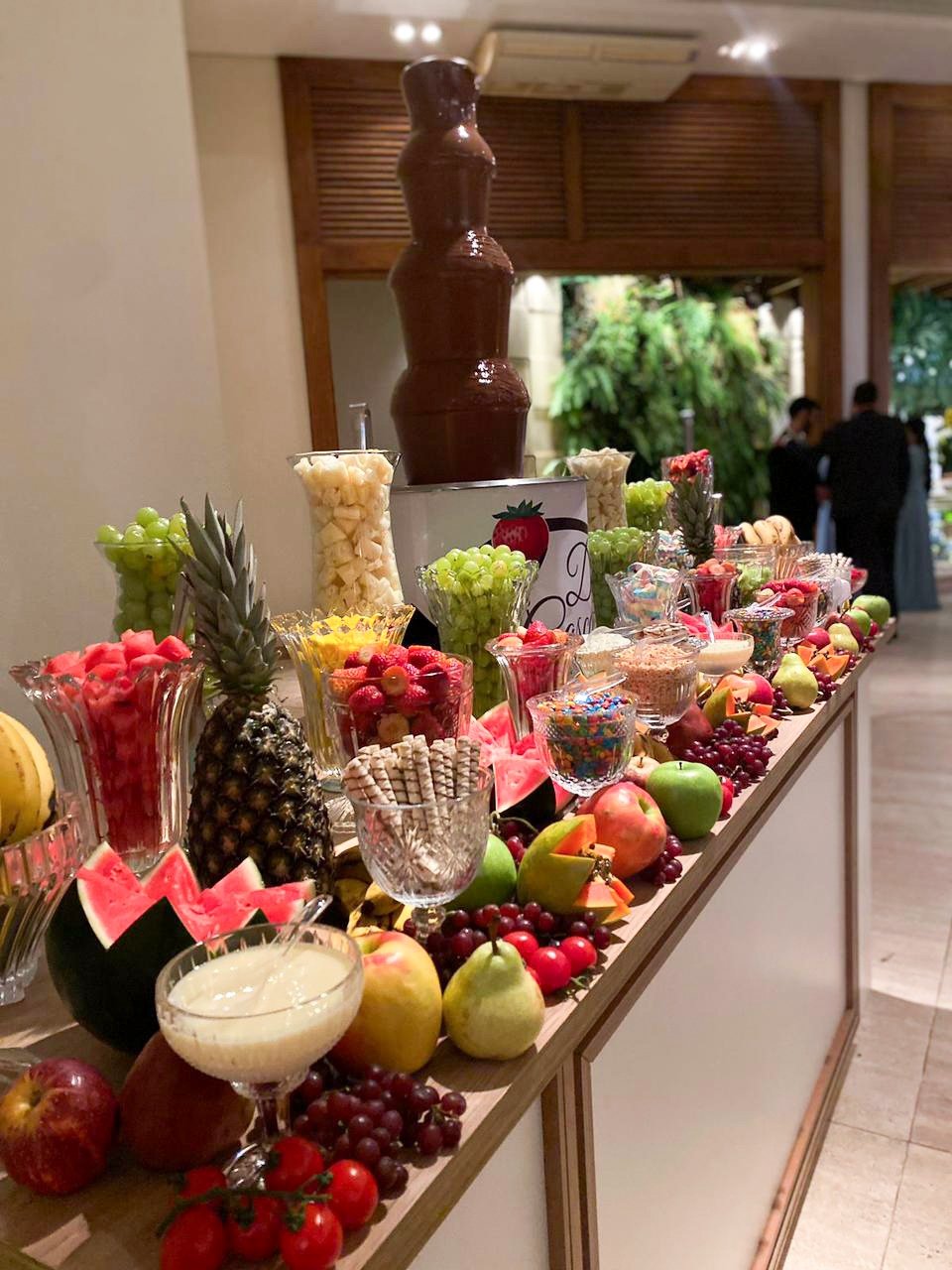 Detalhe do chocolate